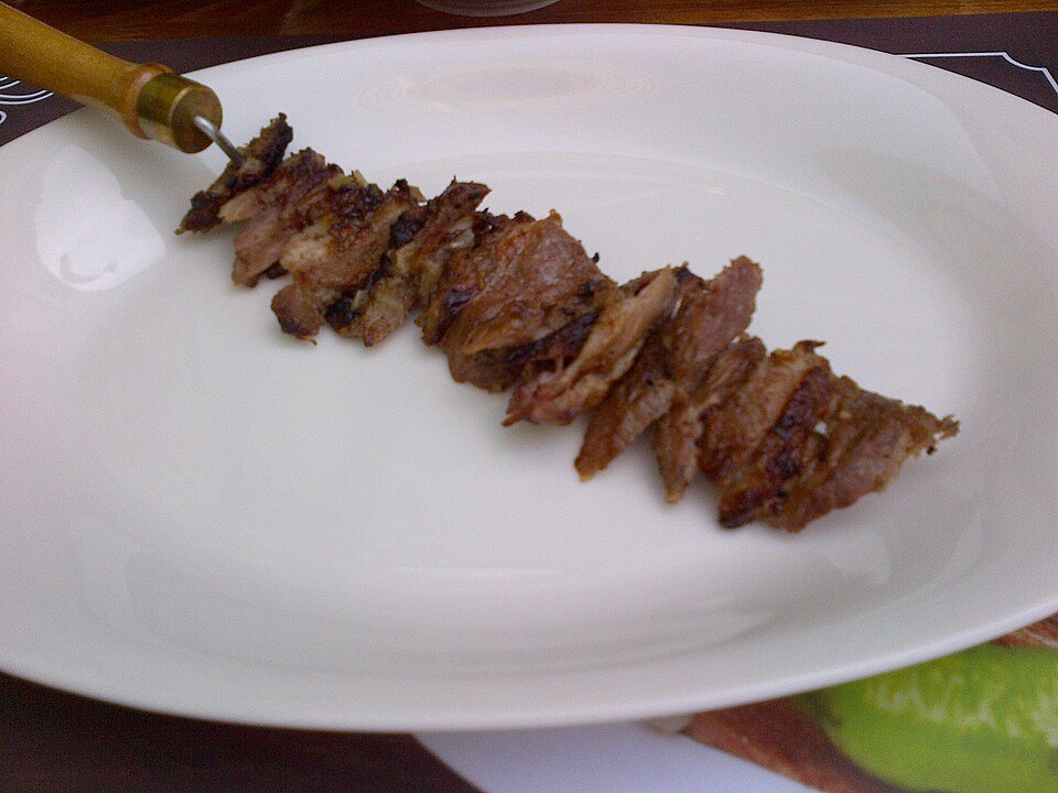 Kebap — the broad family, grilled over coals.