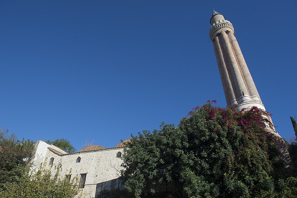 Antalya Fluted Minaret Mosque exterior ın 2013 49