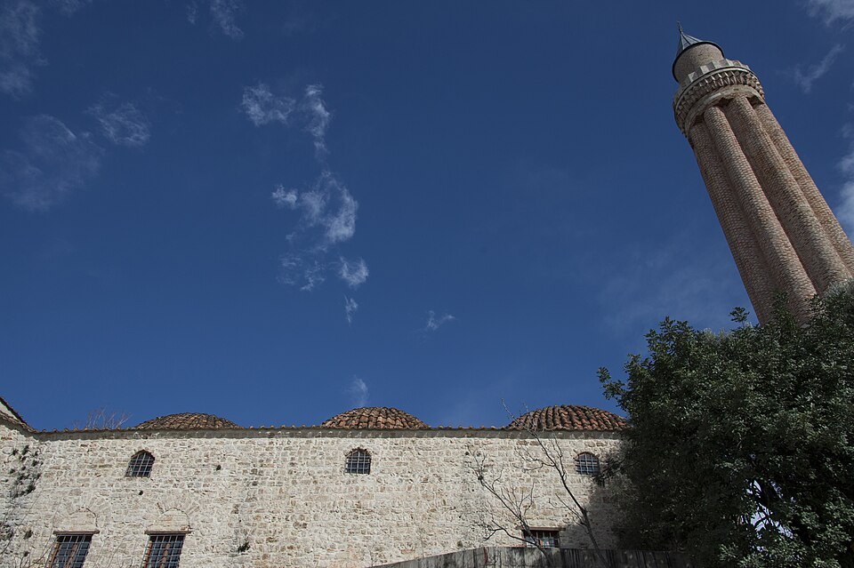 Antalya Fluted Minaret Mosque exterior 44