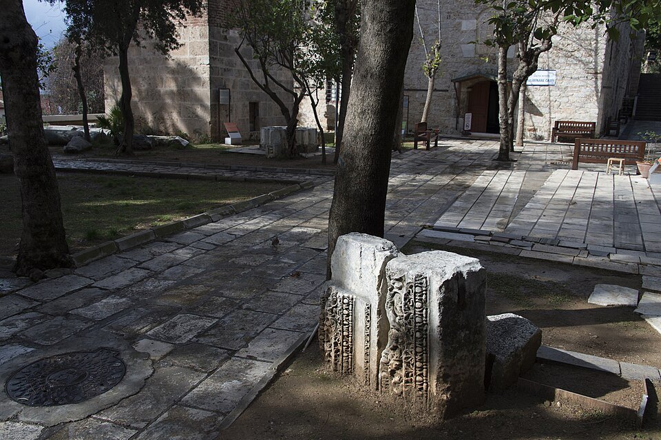 Antalya Fluted Minaret Mosque exterior 43